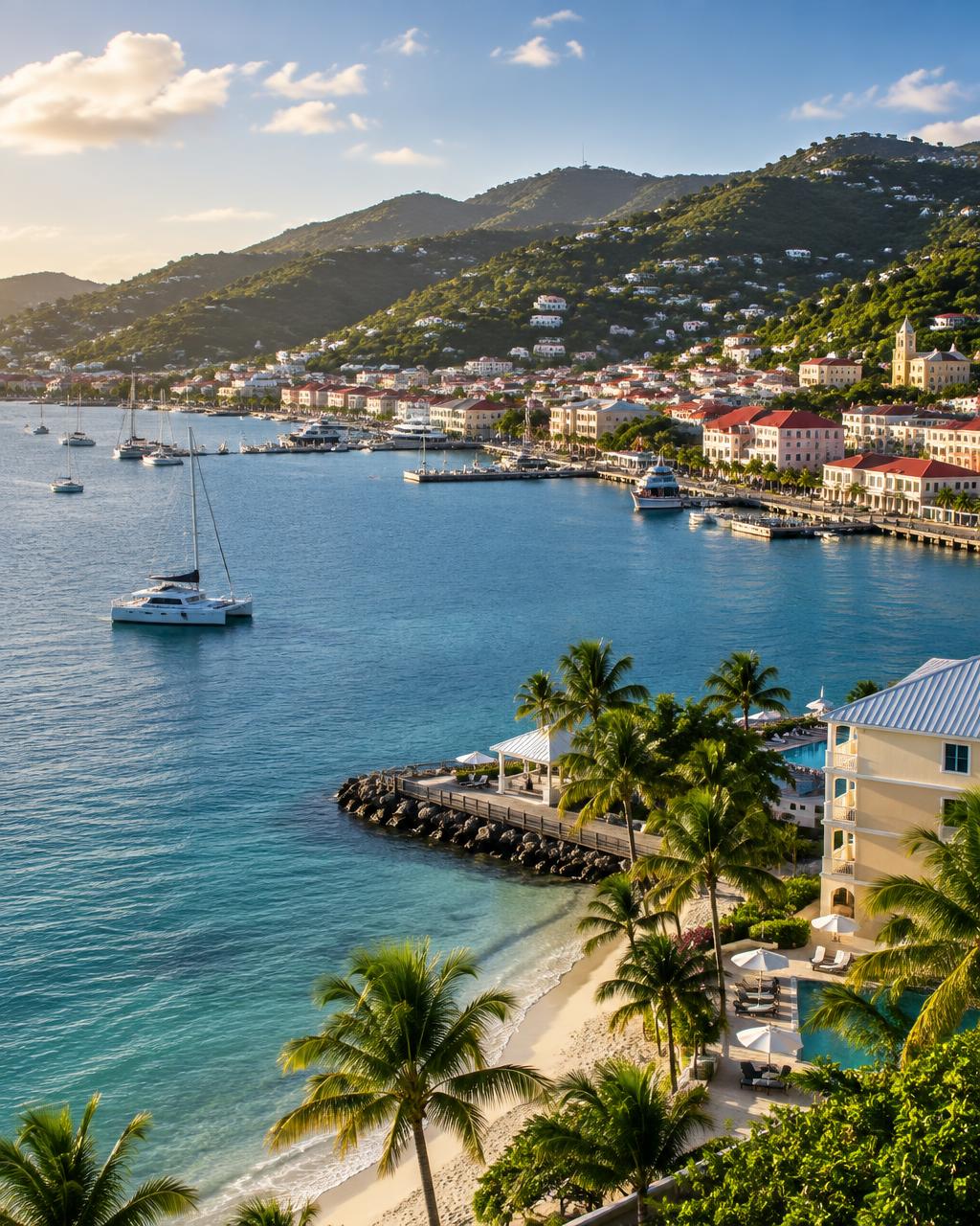 View of US Virgin Islands
